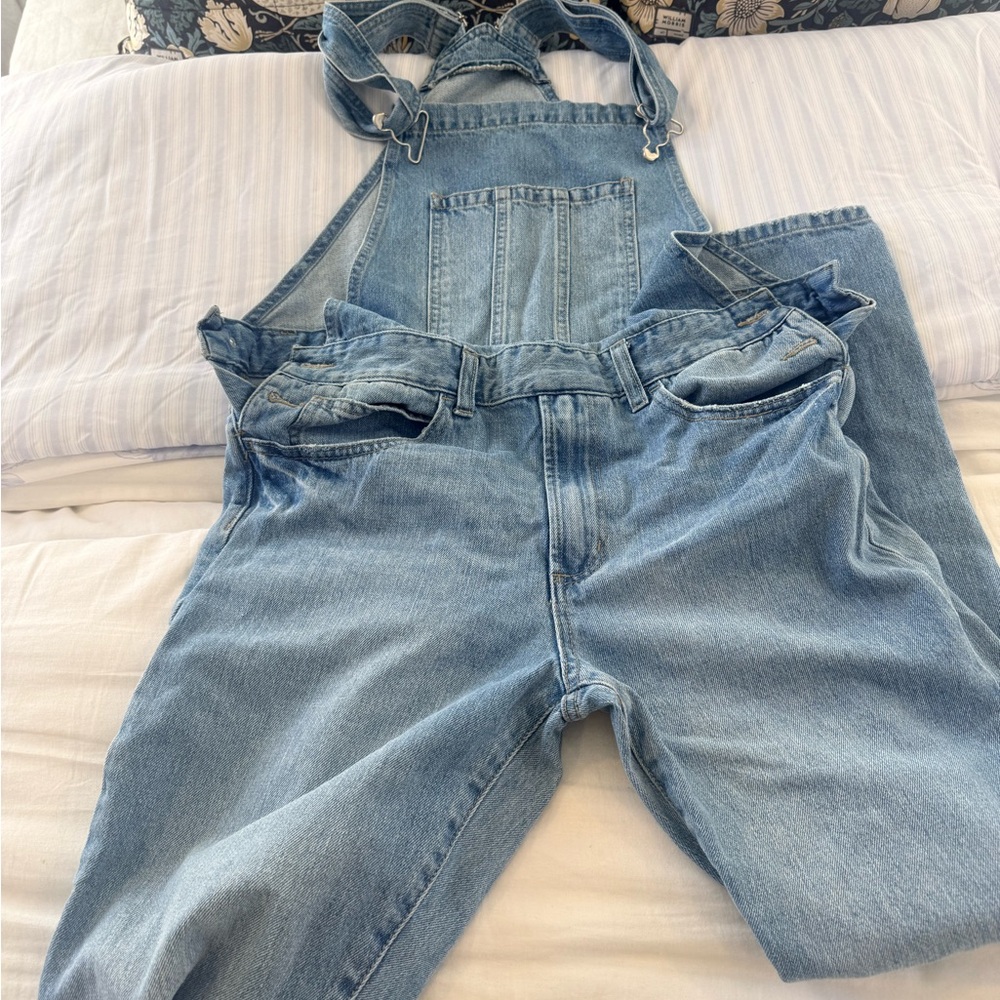 Forever 21 Blue Denim Overalls